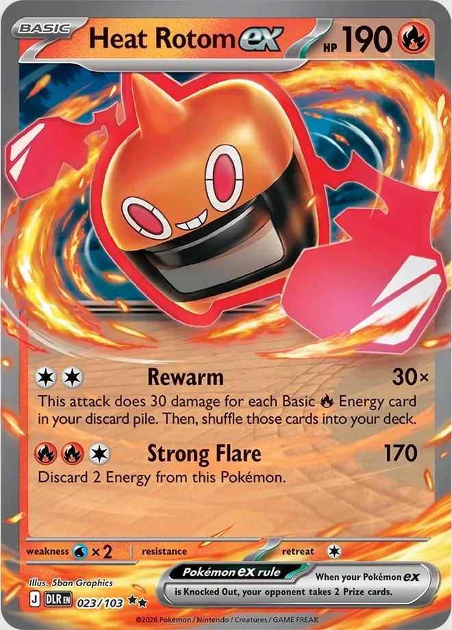 Delta Reign: Heat Rotom ex, Kommo-o en Zinnia’s Trust