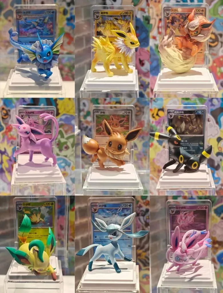 Eeveelutions-figurenset voor Pokémon TCG aangekondigd
